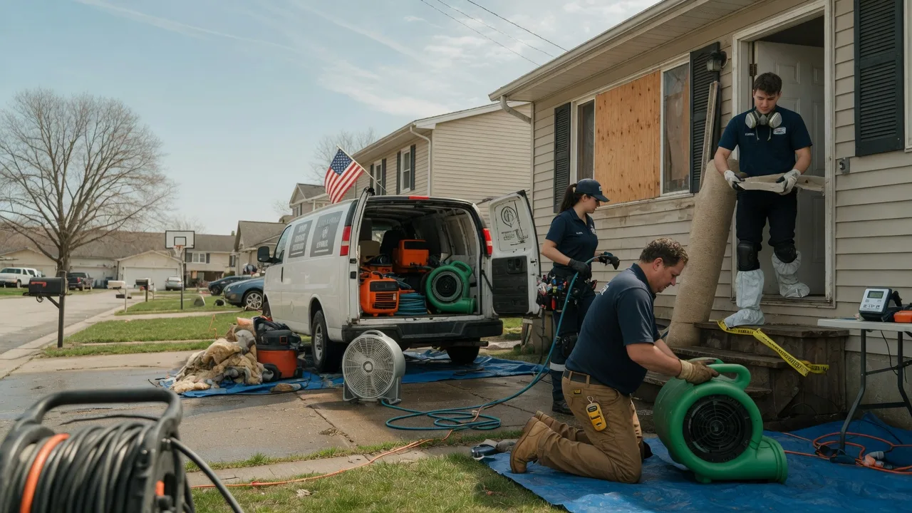 Water Damage Restoration in Kimper, KY near me
